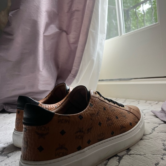 Men’s MCM Classic Low Top Sneakers in Visetos - Picture 7 of 7